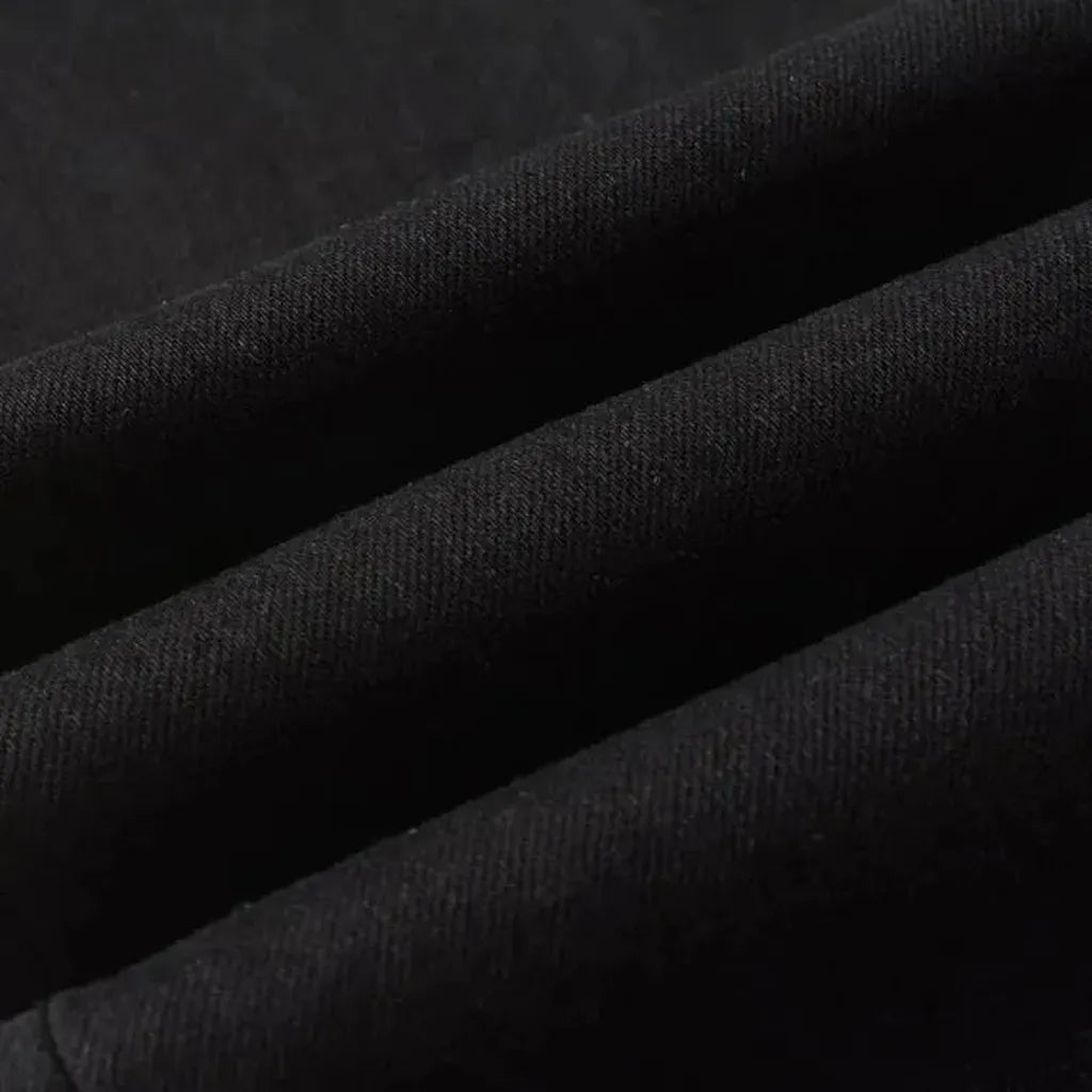 Frayed y2k jeans
 for men